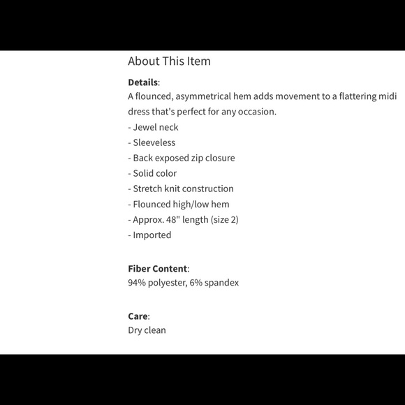 Calvin Klein brand new size 6 - Picture 6 of 6